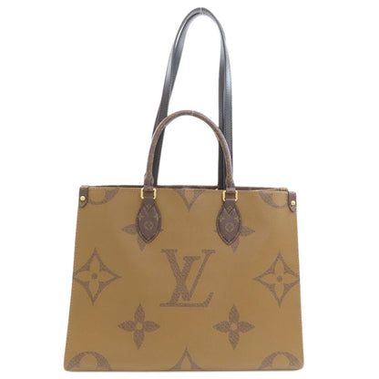 LOUIS VUITTON M45321 On the Go MM Tote Bag Monogram reverse Ladies [Used]
