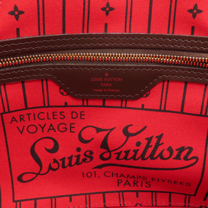 LOUIS VUITTON N51109 Never full PM Tote Bag Damier canvas Ladies [Used]