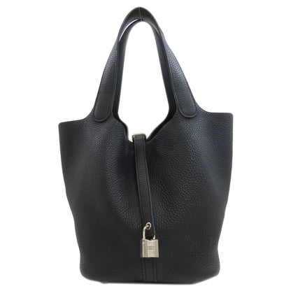 HERMES Picotin Lock MM SilverHardware Handbag Taurillon Clemence Ladies [Used]