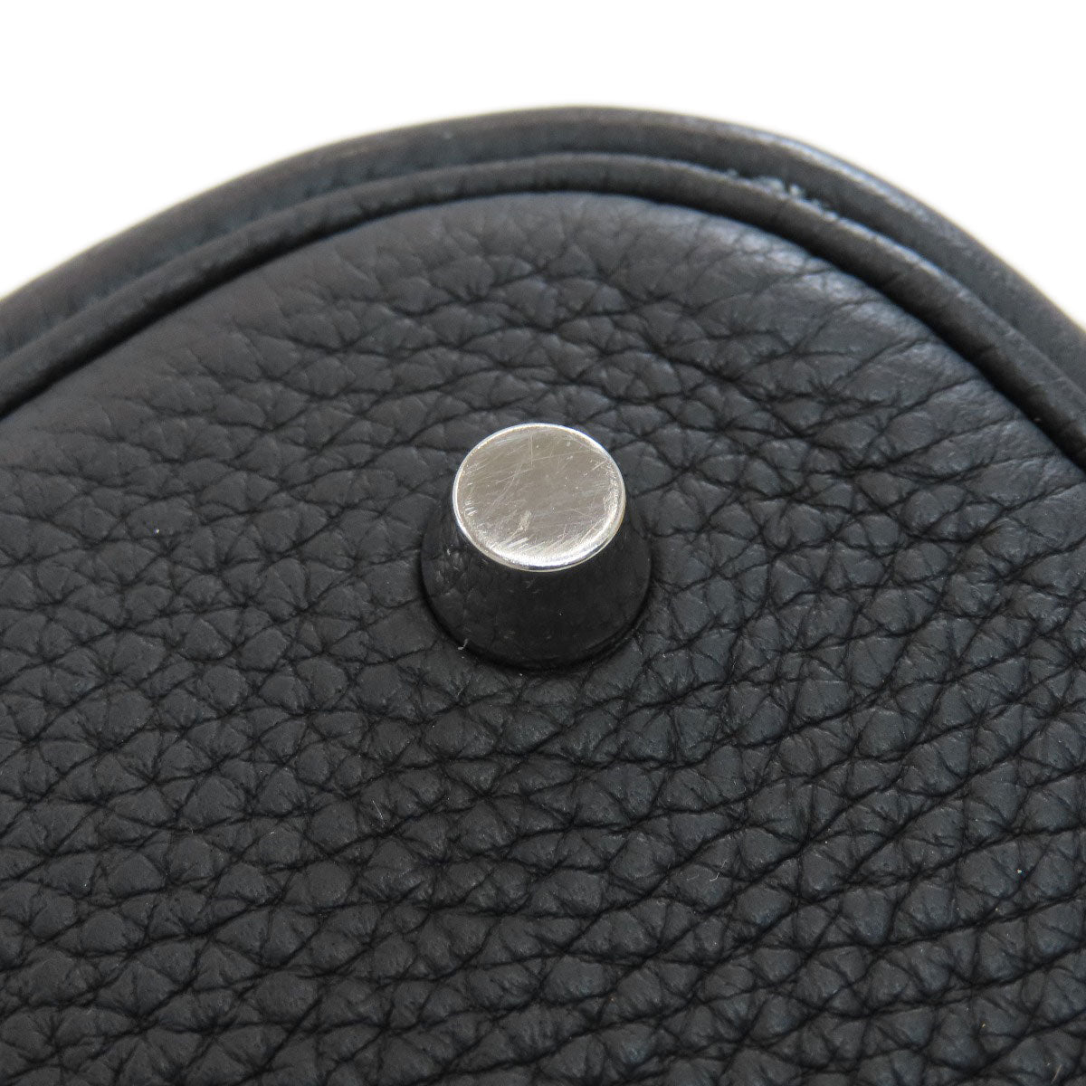 HERMES Picotin Lock MM SilverHardware Handbag Taurillon Clemence Ladies [Used]