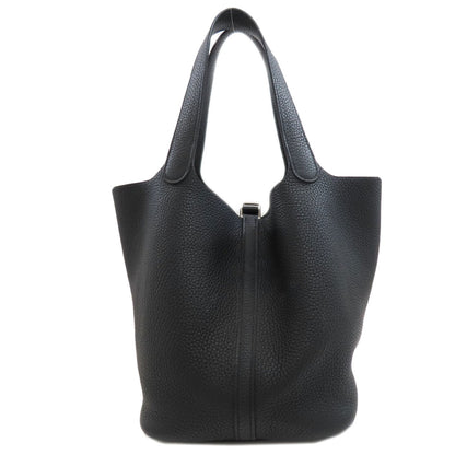 HERMES Picotin Lock MM SilverHardware Handbag Taurillon Clemence Ladies [Used]