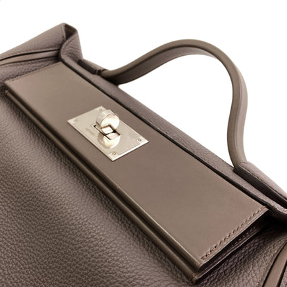 HERMES 29 Etoupe SilverHardware Handbag Togo Ladies [Used]