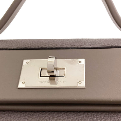 HERMES 29 Etoupe SilverHardware Handbag Togo Ladies [Used]