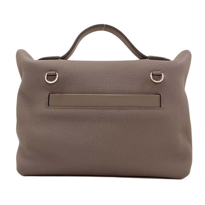 HERMES 29 Etoupe SilverHardware Handbag Togo Ladies [Used]