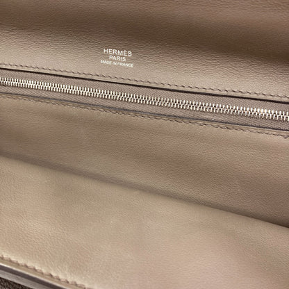 HERMES 29 Etoupe SilverHardware Handbag Togo Ladies [Used]