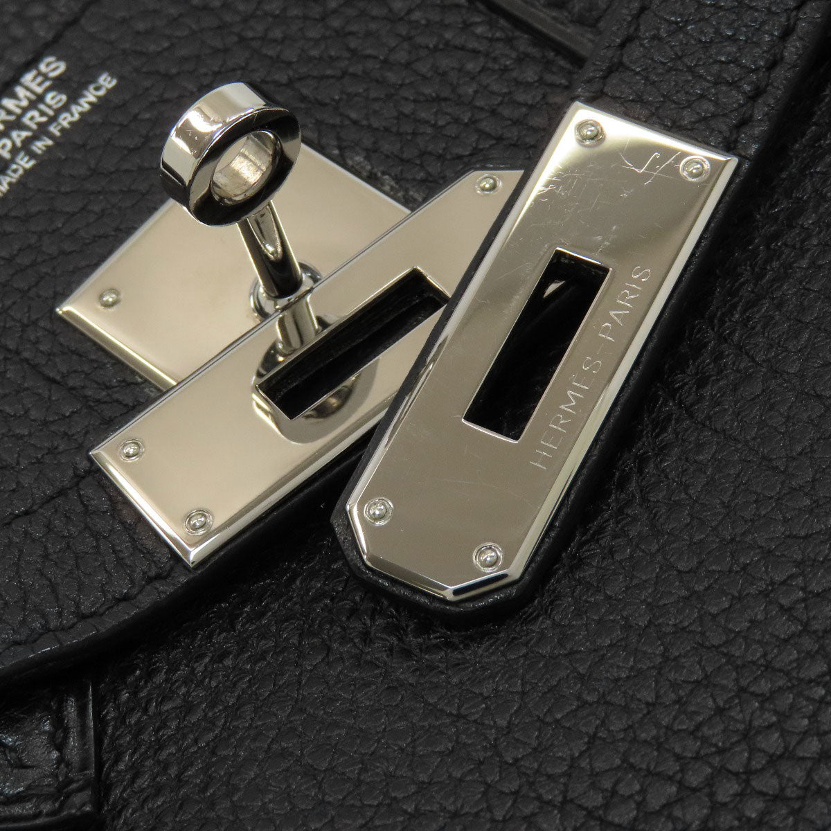 HERMES Birkin 30 SilverHardware Handbag Togo Ladies [Used]