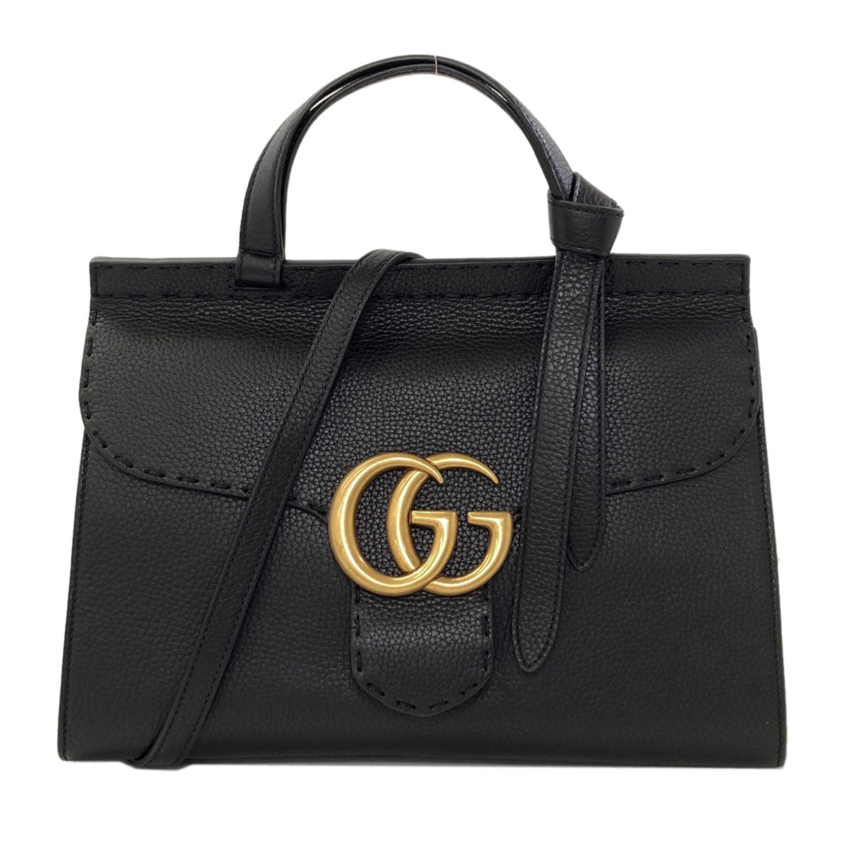 GUCCI 421890 GG Marmont 2WAY Handbag Calf Ladies [Used]