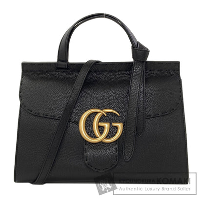 GUCCI 421890 GG Marmont 2WAY Handbag Calf Ladies [Used]