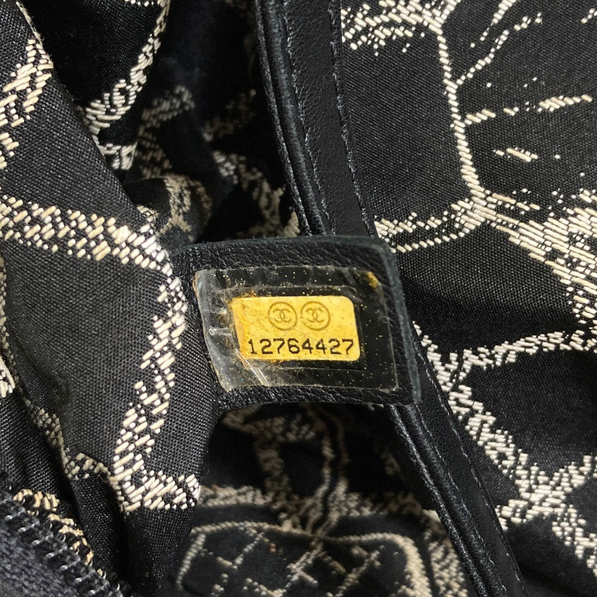 CHANEL Essential SilverHardware Tote Bag Calf Ladies [Used]