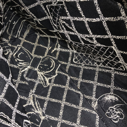 CHANEL Essential SilverHardware Tote Bag Calf Ladies [Used]
