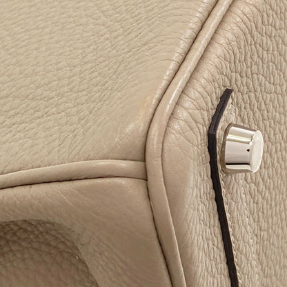 HERMES Birkin 25 SilverHardware Handbag Togo Ladies [Used]