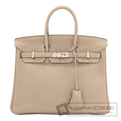 HERMES Birkin 25 SilverHardware Handbag Togo Ladies [Used]