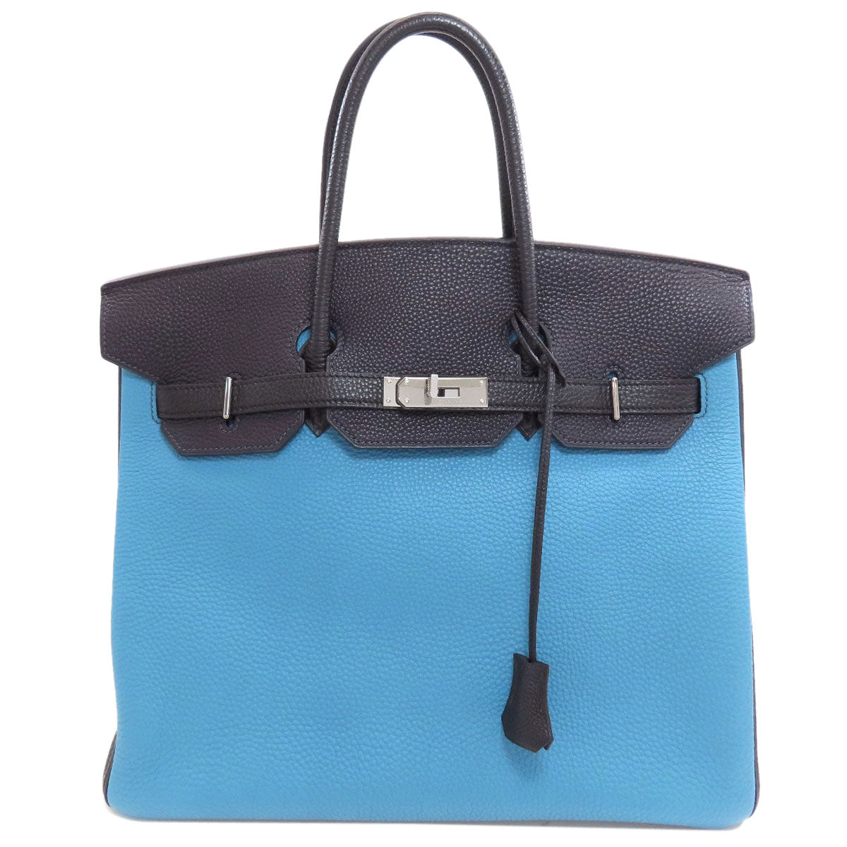 HERMES Haut à Courroies 36 SilverHardware Handbag Togo Ladies [Used]