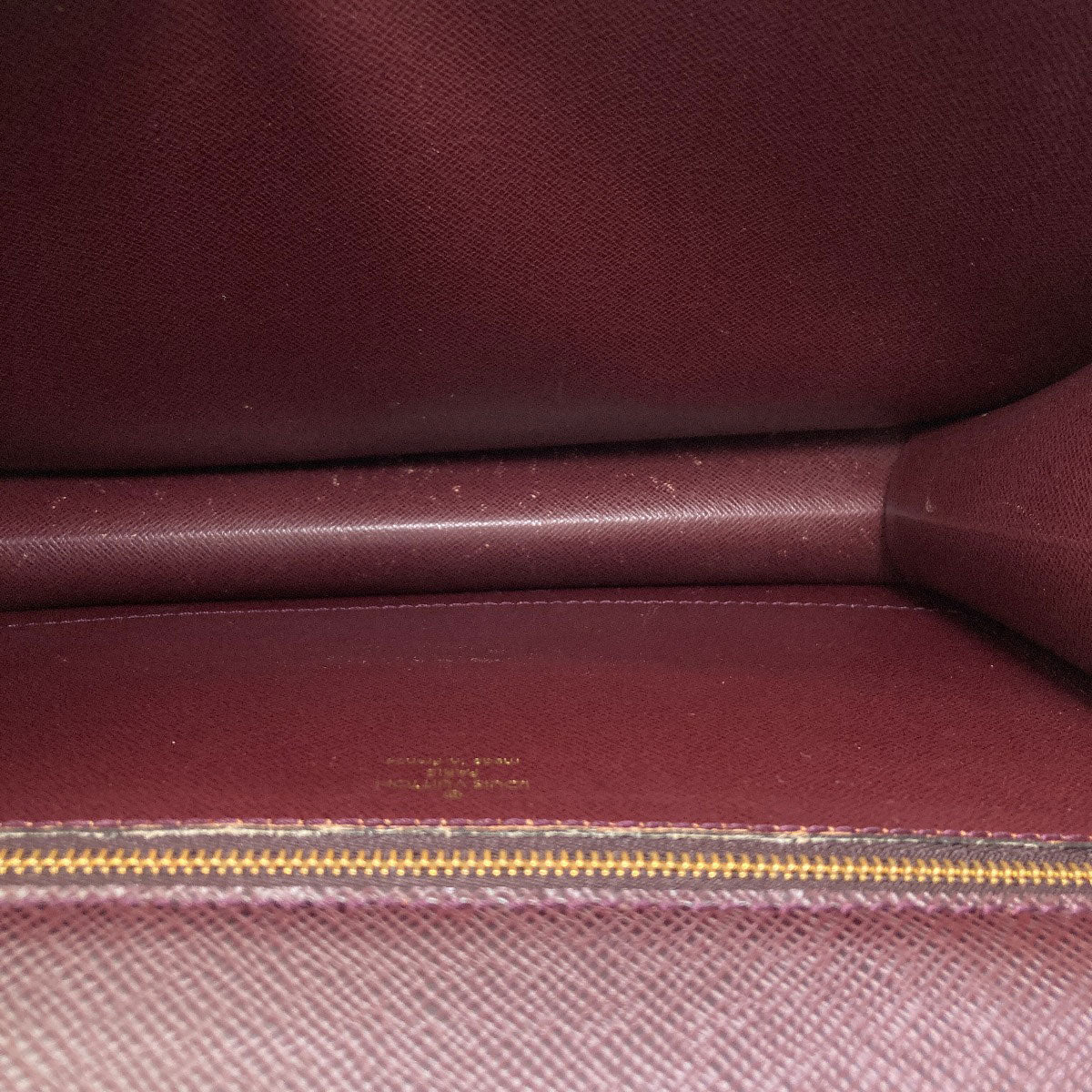 LOUIS VUITTON Monceau SP order Handbag Taiga Ladies [Used]