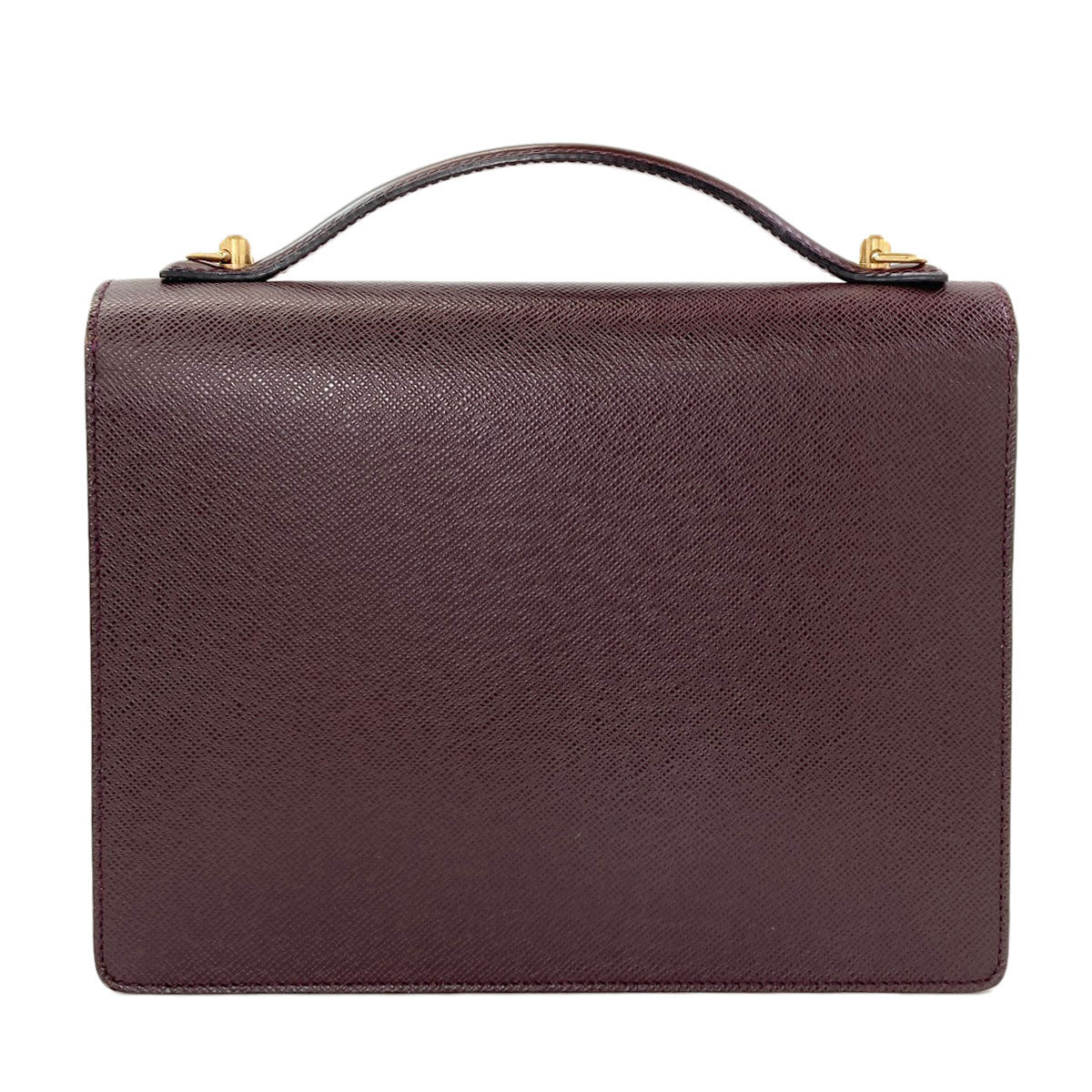 LOUIS VUITTON Monceau SP order Handbag Taiga Ladies [Used]