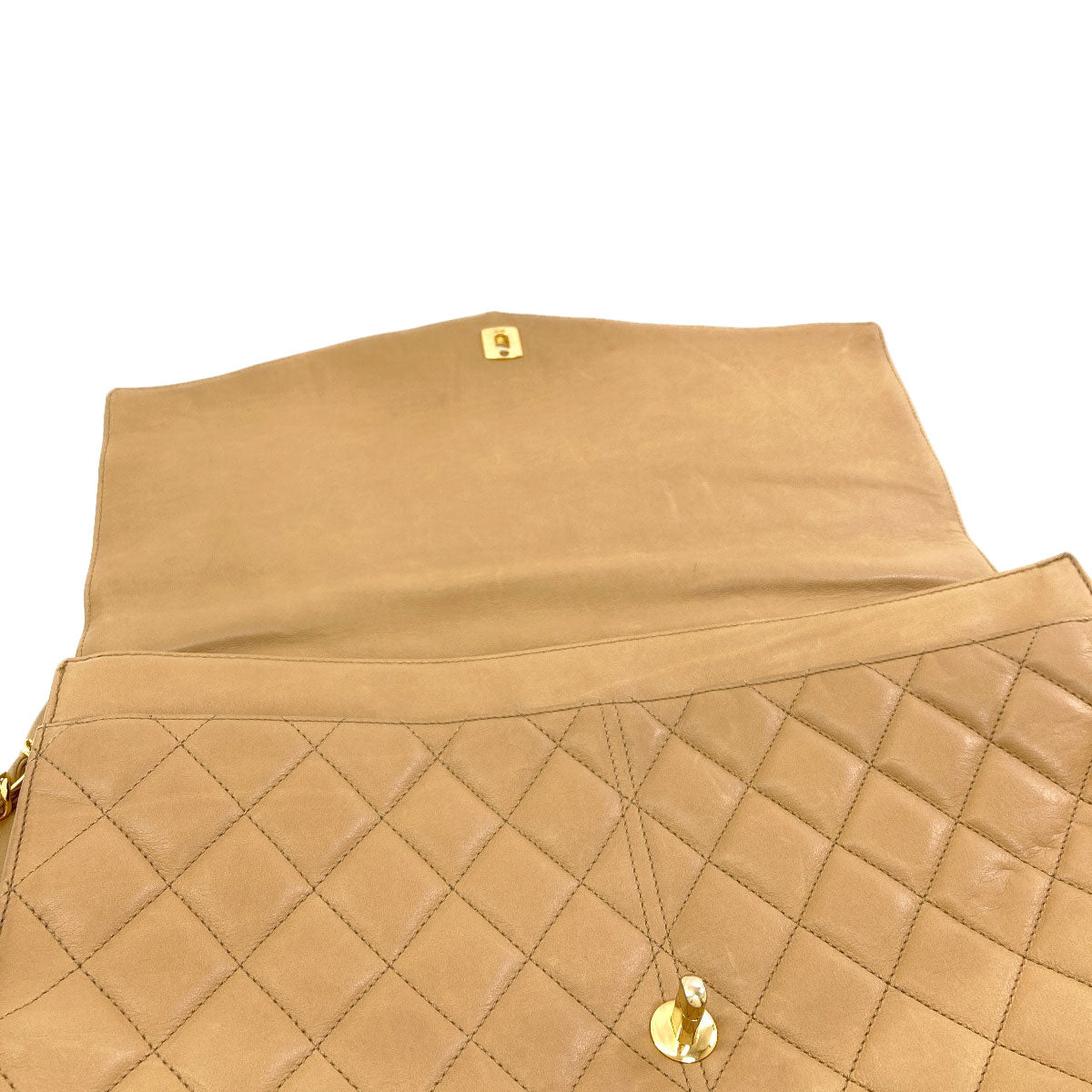 CHANEL Matelasse COCO Mark Chain GoldHardware 2WAY Handbag Lambskin Ladies [Used]