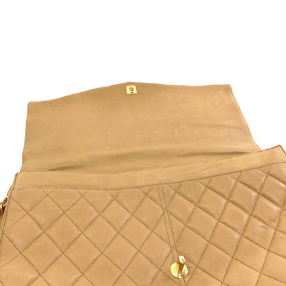 CHANEL Matelasse COCO Mark Chain GoldHardware 2WAY Handbag Lambskin Ladies [Used]