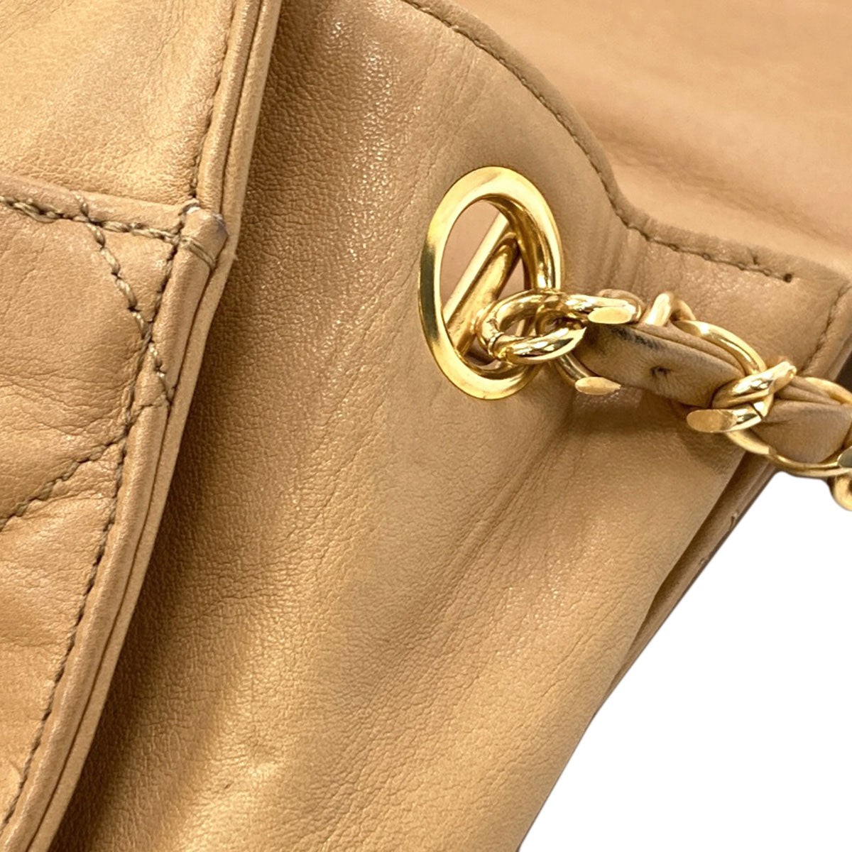 CHANEL Matelasse COCO Mark Chain GoldHardware 2WAY Handbag Lambskin Ladies [Used]