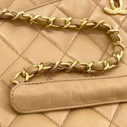 CHANEL Matelasse COCO Mark Chain GoldHardware 2WAY Handbag Lambskin Ladies [Used]