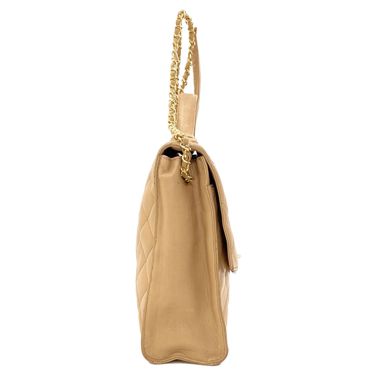 CHANEL Matelasse COCO Mark Chain GoldHardware 2WAY Handbag Lambskin Ladies [Used]