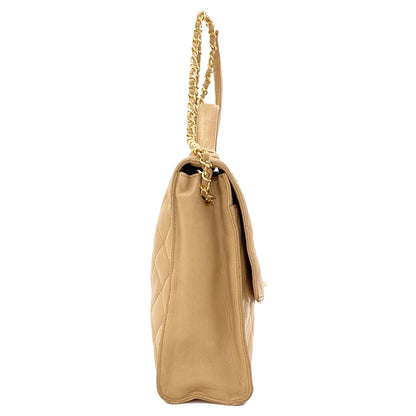 CHANEL Matelasse COCO Mark Chain GoldHardware 2WAY Handbag Lambskin Ladies [Used]