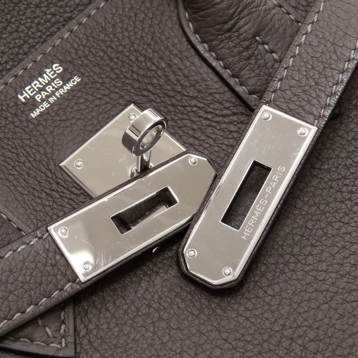 HERMES Birkin 30 Verso SilverHardware Handbag Taurillon Clemence Ladies [Used]