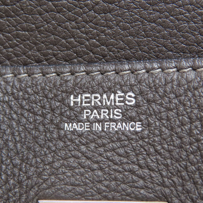 HERMES Birkin 30 Verso SilverHardware Handbag Taurillon Clemence Ladies [Used]