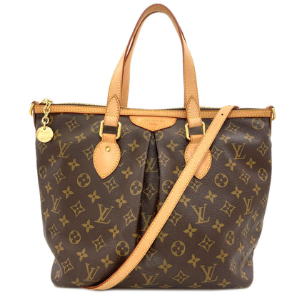 LOUIS VUITTON M40145 Palermo PM Tote Bag Monogram canvas Ladies [Used]