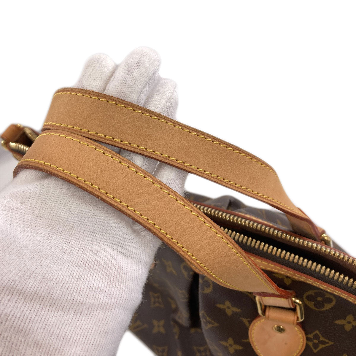 LOUIS VUITTON M40145 Palermo PM Tote Bag Monogram canvas Ladies [Used]