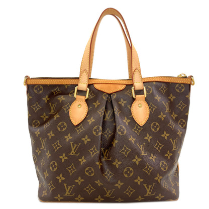 LOUIS VUITTON M40145 Palermo PM Tote Bag Monogram canvas Ladies [Used]