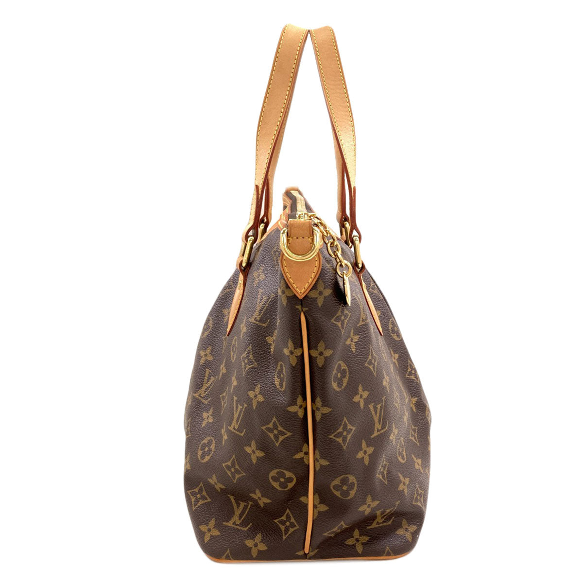 LOUIS VUITTON M40145 Palermo PM Tote Bag Monogram canvas Ladies [Used]