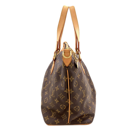 LOUIS VUITTON M40145 Palermo PM Tote Bag Monogram canvas Ladies [Used]
