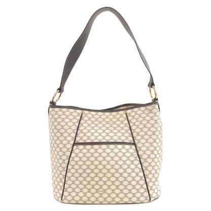CELINE Macadam pattern Shoulder Bag PVC LeatherLadies [Used]