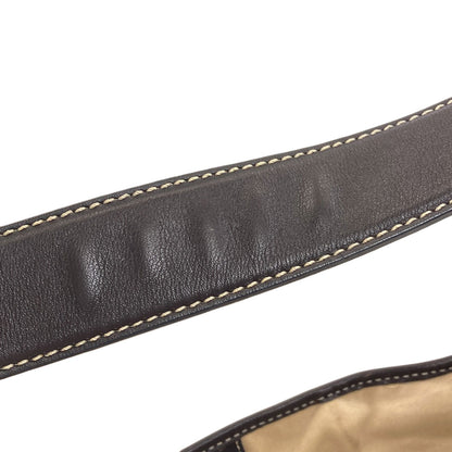 CELINE Macadam pattern Shoulder Bag PVC LeatherLadies [Used]