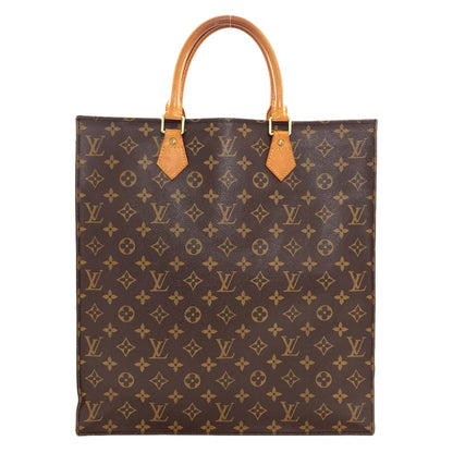 LOUIS VUITTON M51140 Sac Plat Tote Bag Monogram canvas Ladies [Used]