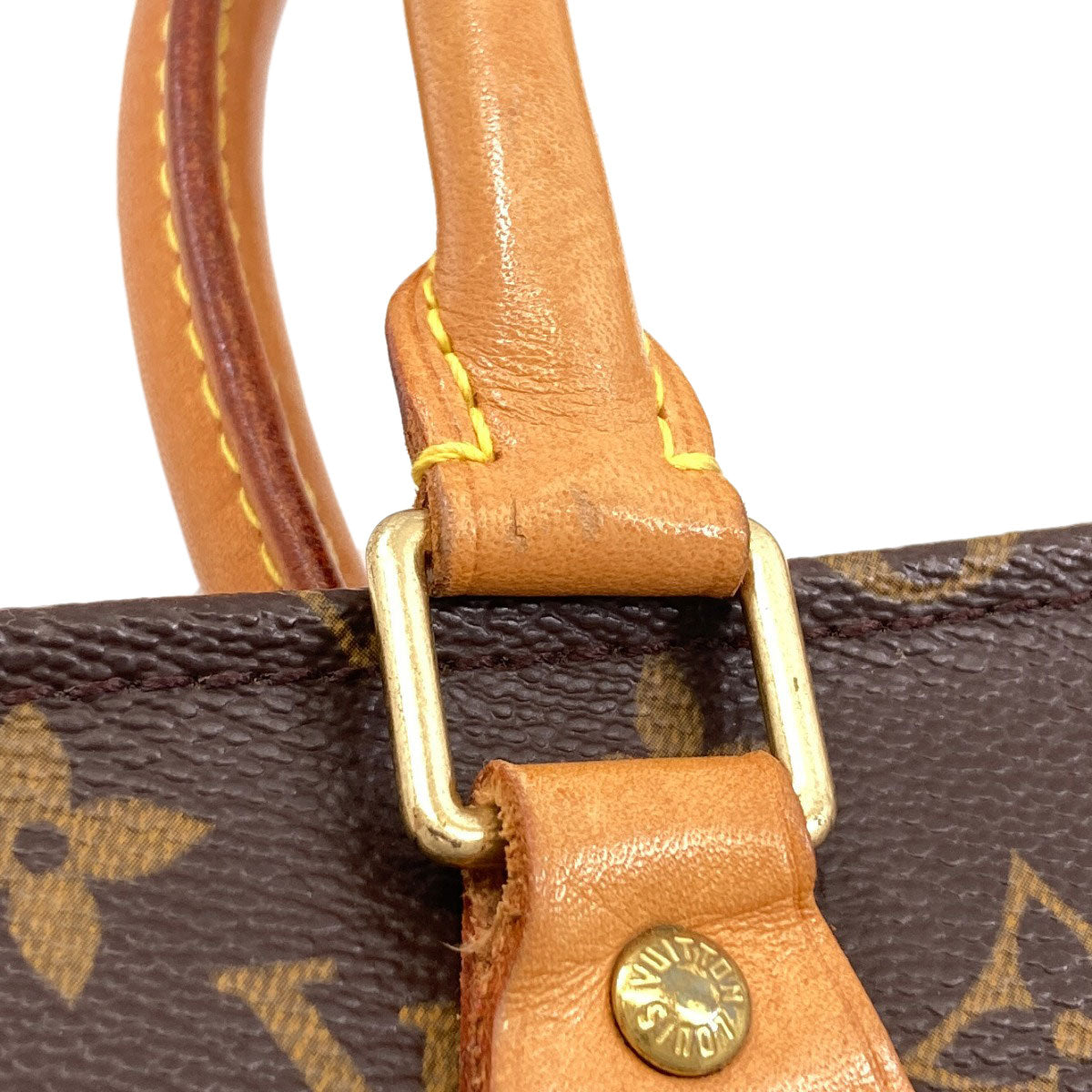 LOUIS VUITTON M51140 Sac Plat Tote Bag Monogram canvas Ladies [Used]