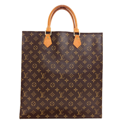 LOUIS VUITTON M51140 Sac Plat Tote Bag Monogram canvas Ladies [Used]