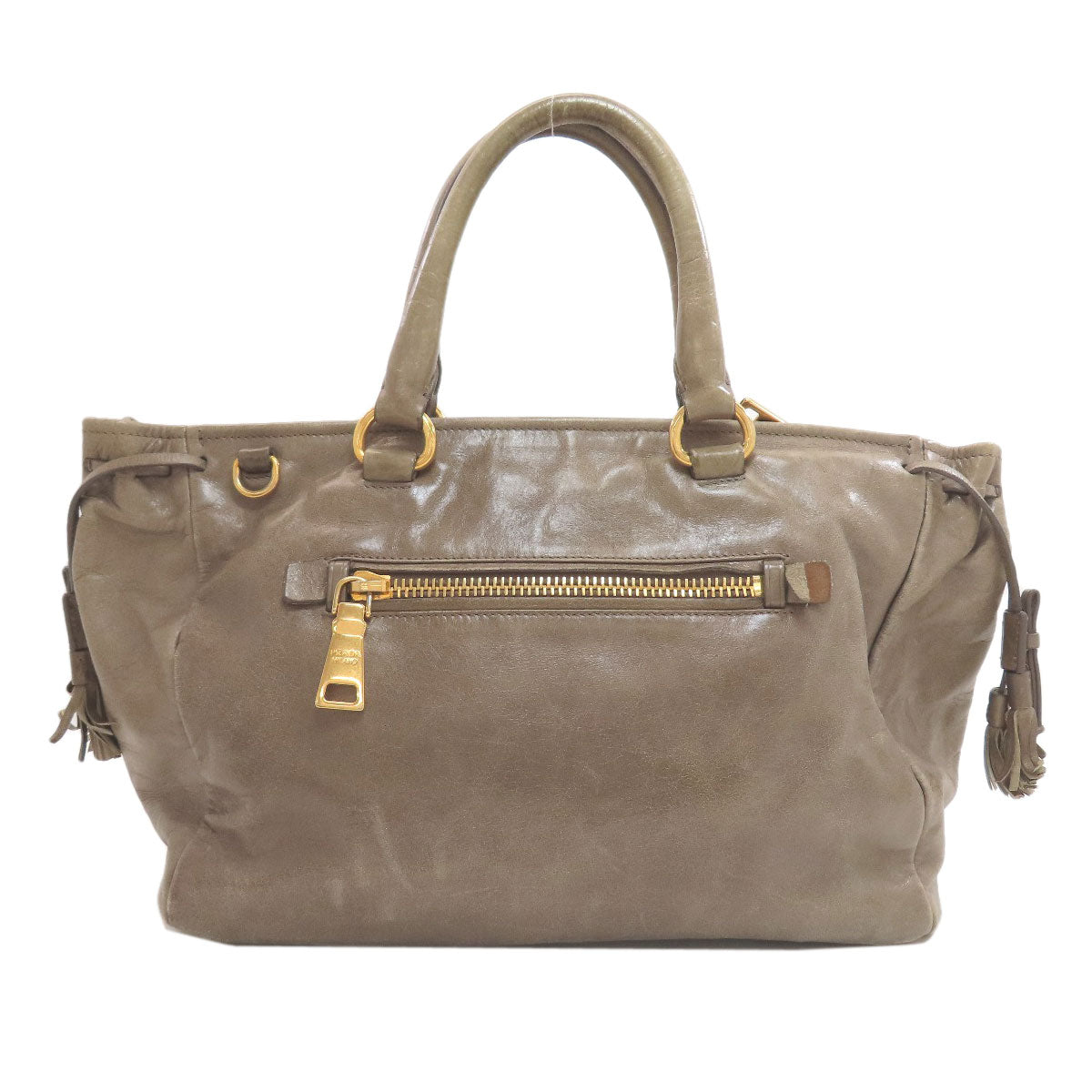 PRADA 2WAY Handbag Leather Ladies [Used]