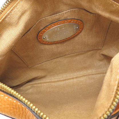 FENDI Celeria Shoulder Bag Calf Ladies [Used]