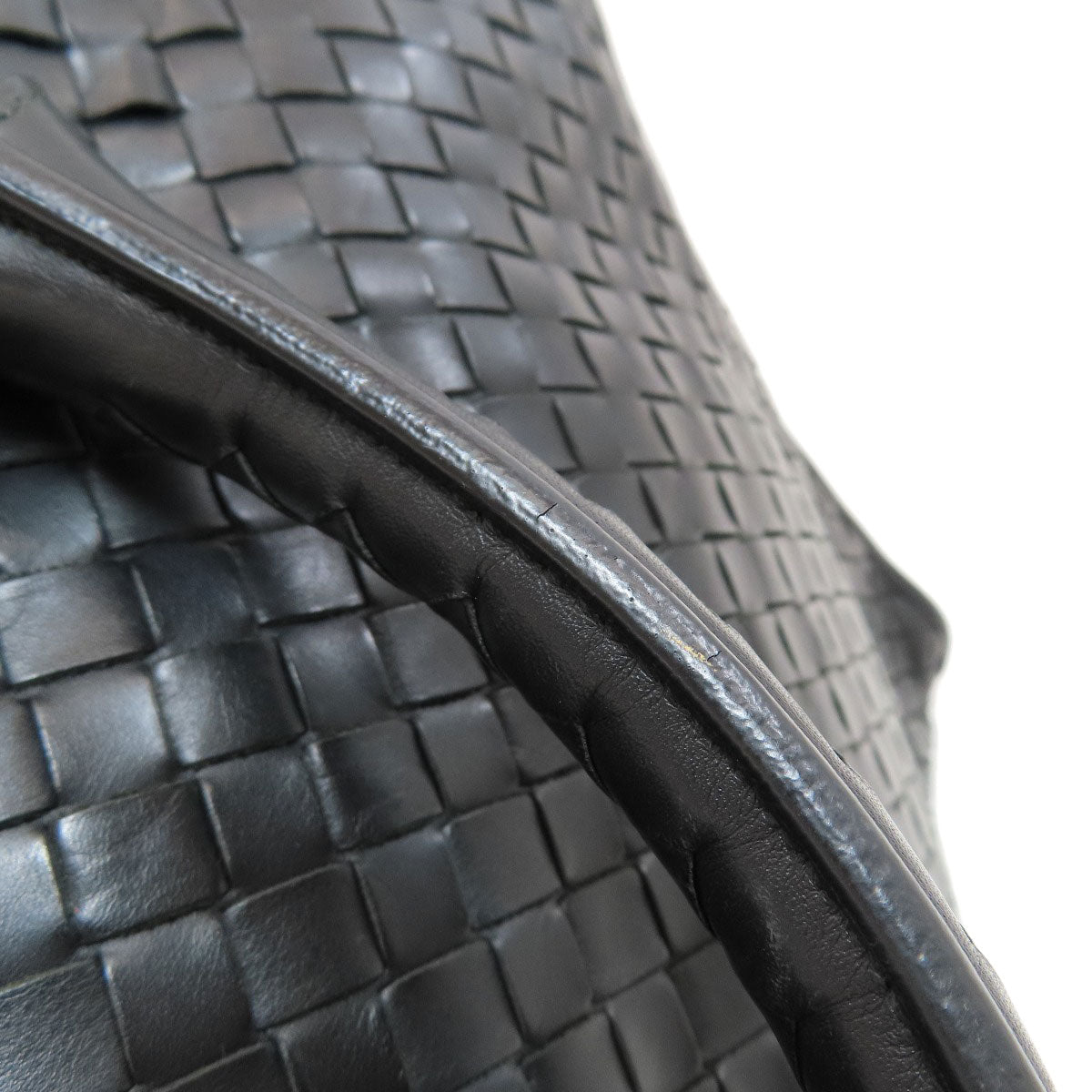BOTTEGA VENETA Intrecciato Business bag Calf mens [Used]
