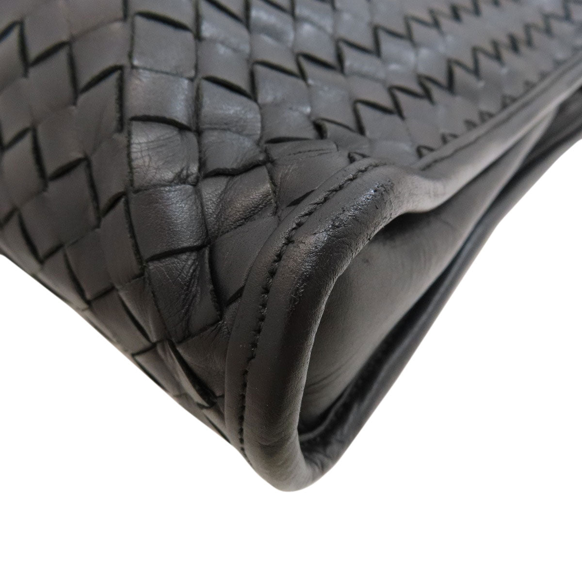 BOTTEGA VENETA Intrecciato Business bag Calf mens [Used]