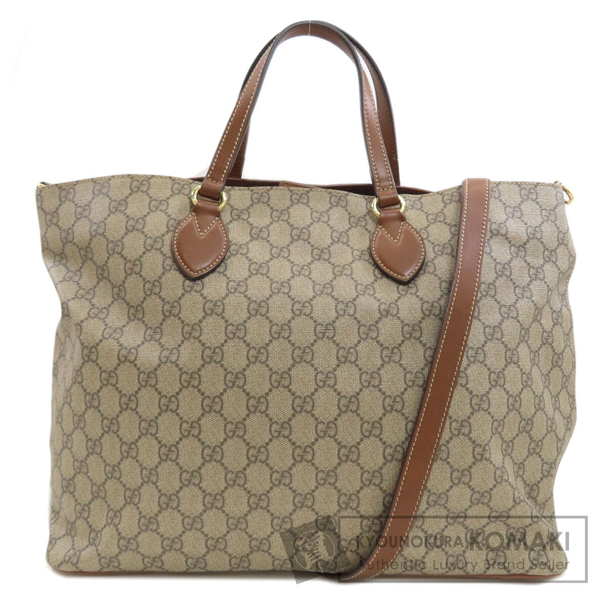 GUCCI 453705 GG Supreme 2WAY Tote Bag PVC Ladies [Used]