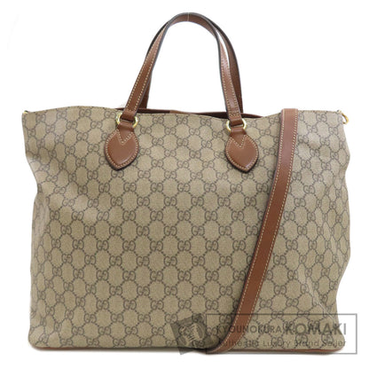 GUCCI 453705 GG Supreme 2WAY Tote Bag PVC Ladies [Used]