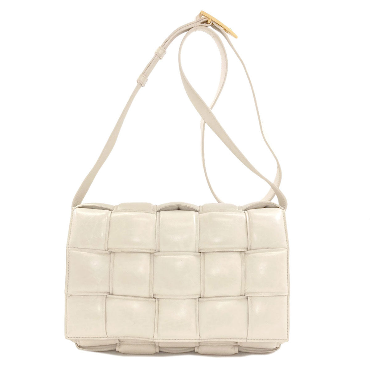 BOTTEGA VENETA Padded cassette Shoulder Bag Calf Ladies [Used]