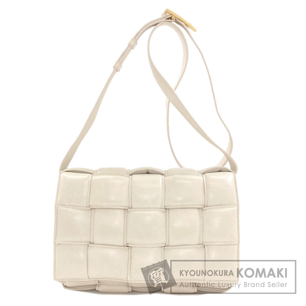 BOTTEGA VENETA Padded cassette Shoulder Bag Calf Ladies [Used]