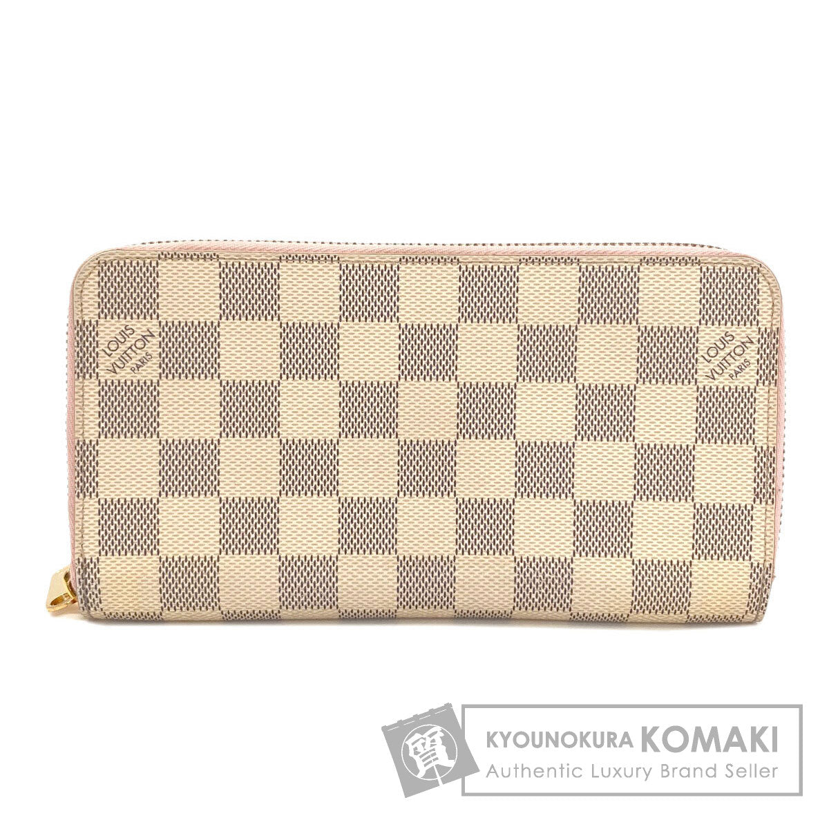 LOUIS VUITTON N63503 Zippy wallet Long wallet (with coin pocket) Damier canvas Ladies [Used]