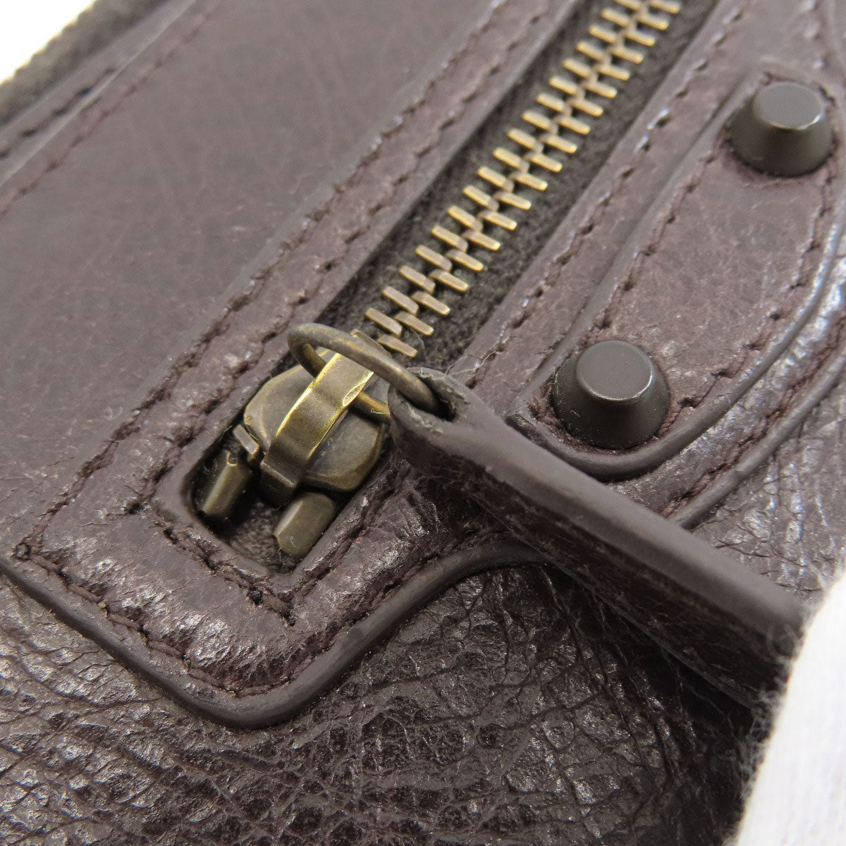 BALENCIAGA Le City Bifold Wallet Bifold Wallet with Coin Pocket Leather Ladies [Used]