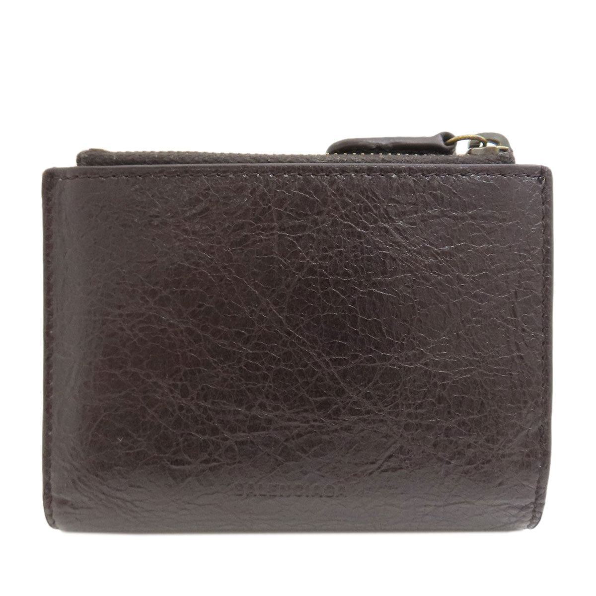 BALENCIAGA Le City Bifold Wallet Bifold Wallet with Coin Pocket Leather Ladies [Used]