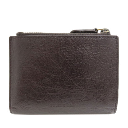 BALENCIAGA Le City Bifold Wallet Bifold Wallet with Coin Pocket Leather Ladies [Used]