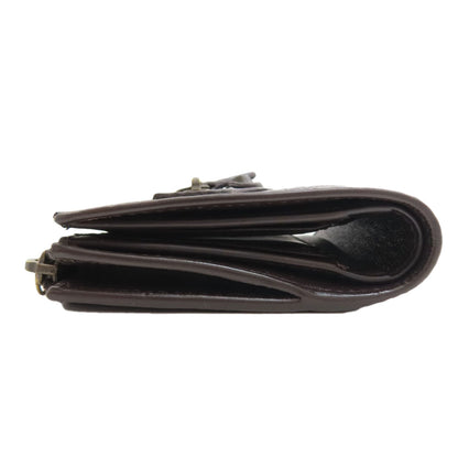 BALENCIAGA Le City Bifold Wallet Bifold Wallet with Coin Pocket Leather Ladies [Used]